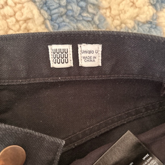 Uniqlo U black jeans size 26 - Picture 3 of 5